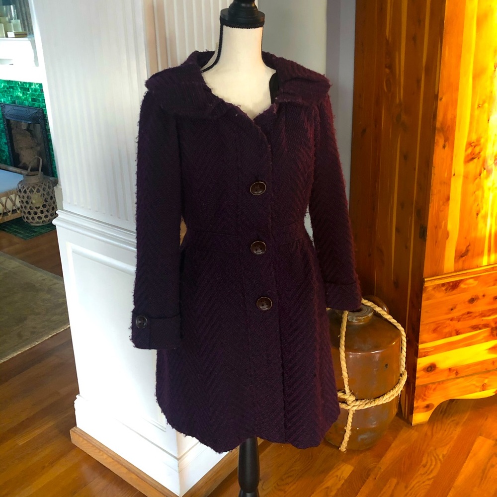 Navy/Purple Vintage Look Jacket- M
